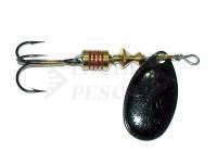 Cucchiaino rotante Mepps Aglia Black  - no. 00