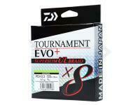Trecciato Daiwa Tournament X8 Braid EVO+ SUPERSLIM UL Chartreuse 135m - PE#0.4