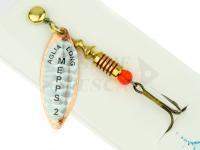 Cucchiaino Rotanto Mepps Aglia Long Rainbo Cooper / Silver #2 7g