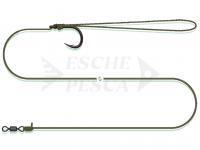 Dam Madcat Coated Pellet Rig 55CM 0.75MM/1.20MM #1/0 SINKING 61KG / 135LB