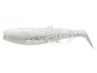 Esca Siliconicha Savage Gear Cannibal Shad Bulk 6.8cm 3g - White Flash UV