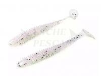Esca Siliconicha Noike Wobble Shad 3 inch 76 mm - 48 Clear Wakasagi