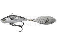 Esca Savage Gear 3D Sticklebait Tailspin 7.3cm 13g - Black Silver