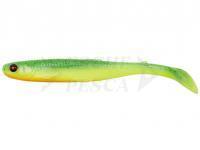 Esca Siliconich Savage Gear Slender Scoop Shad Bulk 15cm 17g - Green Yellow
