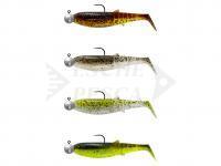 Esche Siliconiche Savage Gear Cannibal Shad Mix 8cm 5G+7.5G #2/0 | 4+4PCS - Clear Water Mix: Holo Baitfish, Motor Oil UV, Ice Minnow, Chartreuse Pumpkin
