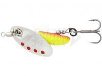 Esca Savage Gear Grub Spinners #0 2.2g - Silver Red Yellow