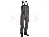 Wader Guideline HD Sonic Zip Wader Graphite/Charcoal - M
