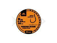 Mikado Feeder Bomb MF14 Rigs Push Stop 0.20mm/38cm - #10