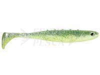 Esche siliconich Dragon AGGRESSOR PRO 10cm - chartreuse/clear smkd	/blue/silver/black