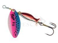 Cucchiaino rotante Mepps Aglia Long Heavy - Rainbow Trout #1/8g