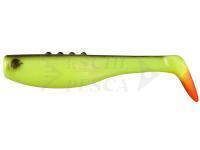 Esche siliconich Dragon Bandit 7.5cm  SUPER YELLOW/BLACK red tail