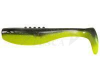 Esche siliconich Dragon Bandit PRO 7.5cm CHARTREUSE/BLACK silver glitter