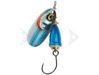 Blue Fox Vibrax Gilded Single Barbless Hook #1 4g - GDBST