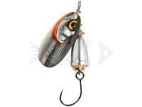 Blue Fox Vibrax Gilded Single Barbless Hook #2 6g - GDS