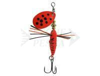 Esca Jenzi Larven Spinner 5g - Black Red