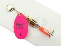 Cucchiaino rotante Mepps Aglia Fluo #2 | 4.5g - Pink
