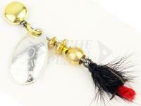 Cucchiaino Rotanto Mepps Aglia Mouche Silver / Black #0 2.5g