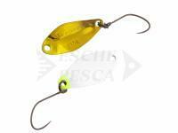 Cucchiaino ondulante trota Nories Masukuroto Weeper 1.5g 23mm - #097 (White Chart / Gold)