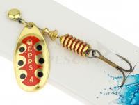 Cucchiaino rotante Mepps Aglia TW Gold #4 | 8.5g