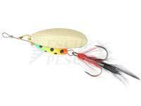 Cucchiaino rotante Mikado M-GRUB #3 7g - Gold / Fire Tiger