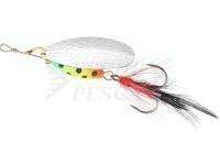 Cucchiaino rotante Mikado M-GRUB #4 13g - Silver / Fire Tiger