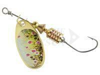 Colonel Spinner with single hook 4g - Brown Trout