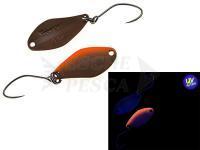 Cucchiaino ondulante trota Nories Masukuroto Weeper 0.9g 20mm - #027 (Brown / Orange)
