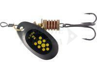 Esca X-Fish Dark Side #2 4g - Nikel black lime