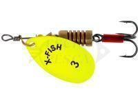 Esca X-Fish Stark #3 6g - Nikel UV lime