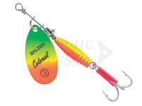 Cucchiaino rotante Balzer Colonel Classic Fluo 14g - Red-Yellow-Green