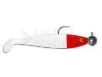 Delalande Shad GT 9cm 7g - 61 Blanc Tête Rouge