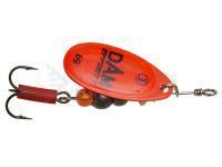 Cucchiaino rotante Effzett Fluo Spinner 3g #1 - Red