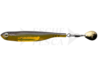Fish Arrow Flash-J Spin Elastomer SW 3" 75mm - #103 PURPLE WEENIE/SILVER