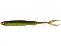 Esca Siliconich Fox Rage Slick Finesse Super Soft 16cm 6.2in - UV Green Pumpkin