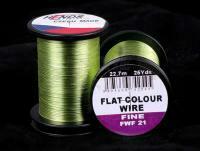 Hends Flat Colour Wire Fine - CHARTREUSE