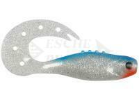 Dragon Soft bait Hitman 15cm - Clear/Blue | Red/Silver glitter