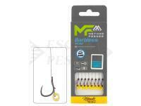 Mikado Method Feeder Rigs Braid MF14 Barbless with bait band - #6