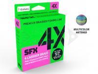 Filo Trecciato Sufix SFX 4 Carrier Braid MultiColor 300m 0.185mm