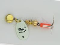 Cucchiaino rotante Mepps Aglia Fluo #0 | 2.5g - Phospho