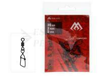 Mikado Girella con Moschettone German A #1/0 - Matte Black
