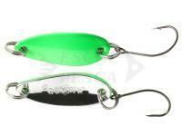 Cucchiaini ondulanti Mikado Mini Spoon 24mm 1.5g - Fluo Green/Silver