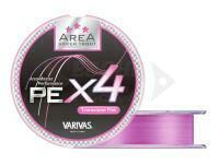 Treccia Varivas Super Trout Area PE X4 75m Tournament Pink #0.2 6.5lb