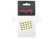 Future Fly 3D Epoxy Eyes Teardrop 7mm - FL. Yellow