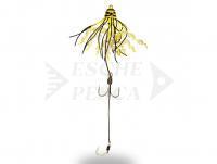 Esca Black Cat Battle Teaser #3/0 #6/0 100kg 120g - yellow/black