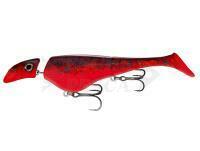 Lure Headbanger Shad 22cm Suspending - Red/Black