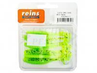 Esca Siliconicha Reins S-Cape Shad 2.5 inch - B85 Ch Pepper Glow Melon S