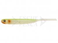 Esca Siliconicha Tiemco PDL Super Shad Shape 4 inch ECO - 20 Crystal Chartreuse