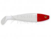 Esche Delalande Shad GT 9cm - 61 - Blanc Tête Rouge