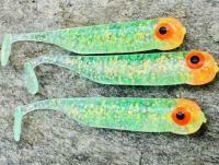 Esche Great Fish GF1 49mm 1g - no scent - glitter light green
