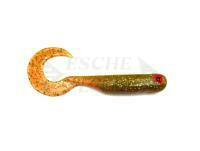 Esche Great Fish GF1 Twister 49mm - no scent - motor oil green